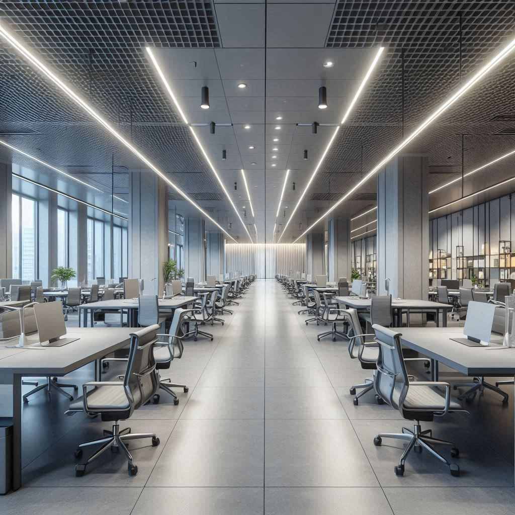 建筑设计公司在新旧流程并行期间怎样兼顾写字楼办公的办公区照明舒适度